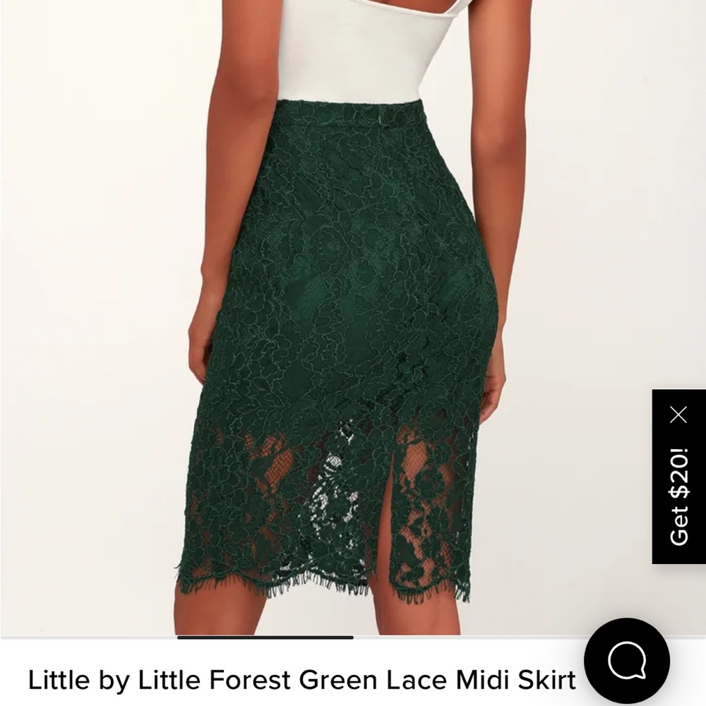 Lulus lace skirt